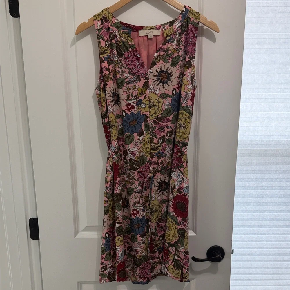 Small Women’s LOFT Floral Dress - Picture 5 of 11